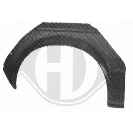 Sponda laterale posteriore destra Volkswagen Golf I (17/155) 74-83 (Cod. D-9413132)