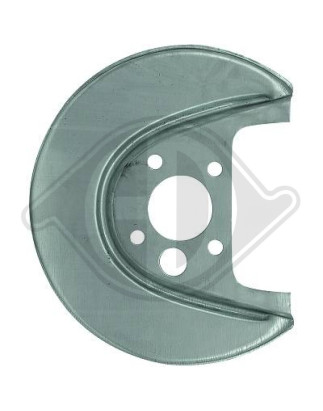 Lamiera paraspruzzi Disco freno  Assale posteriore sinistra Volkswagen Golf IV 97-03 (Cod. D-9452051