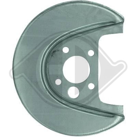 Lamiera paraspruzzi Disco freno  Assale posteriore sinistra Volkswagen Golf IV 97-03 (Cod. D-9452051