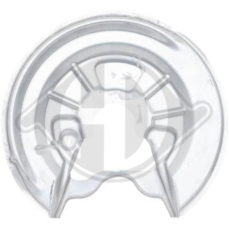 Lamiera paraspruzzi Disco freno  Assale posteriore sinistra Audi A3 03-05 (Cod. D-9453011)
