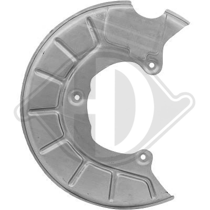 Lamiera paraspruzzi Disco freno  Assale anteriore sinistra Audi A1 10-15 (Cod. D-9453051)