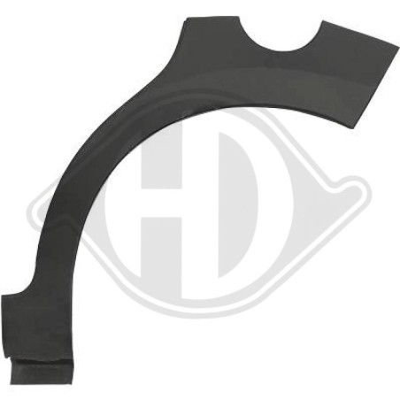 Sponda laterale posteriore sinistra Peugeot 207 06-09 (Cod. D-9647231)