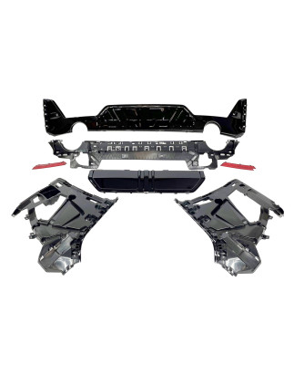 Paraurti Posteriore BMW G20 LCI 2023+ look M-Performance Nero lucido (Cod. E-TCBG243)
