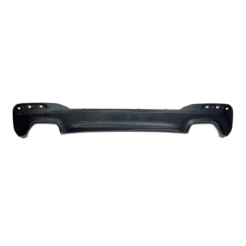 Diffusore Posteriore BMW G30 / G31 Look M-Tech Grigio lucido 2 Scarico (Cod. E-TCB1064)