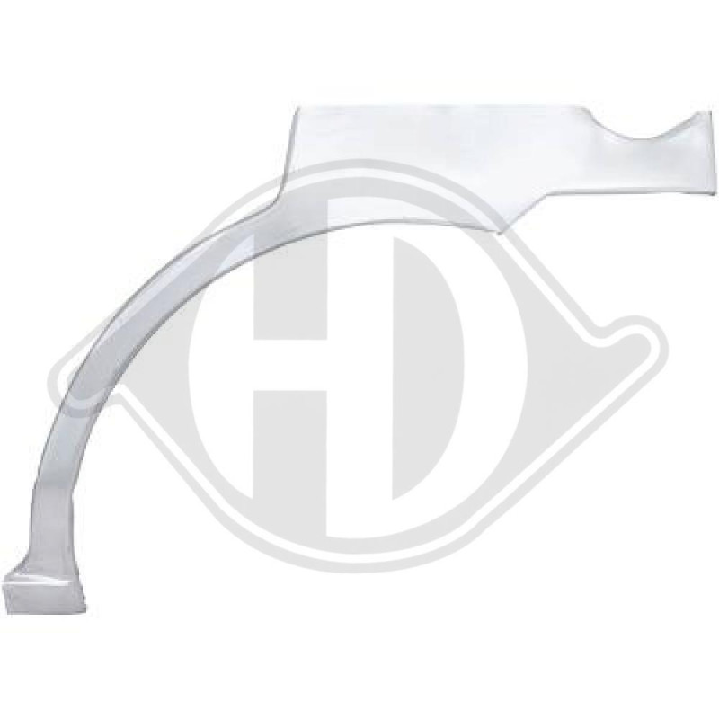 Sponda laterale posteriore sinistra Mazda 2 03-07 (Cod. D-9920231)