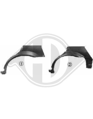 Sponda laterale sinistra Mazda 323 S/F 4/5 Trg. 00-03 (Cod. D-9927231)