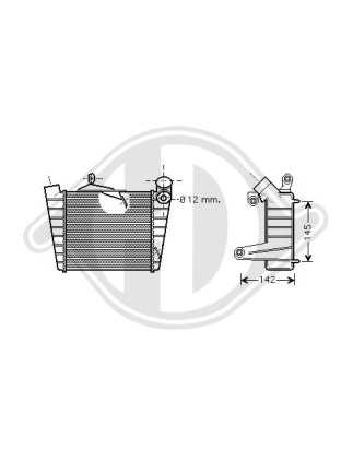 Intercooler Seat Ibiza/Cordoba 02-05 (Cod. D-DCA1046)