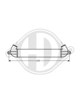 Intercooler Fiat Doblo 01-05 (Cod. D-DCA1060)