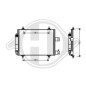 Condensatore Climatizzatore Citroen C8 02- (Cod. D-DCC1589) Condensatore Climatizzatore Citroen C8 02- (Cod. D-DCC1589)