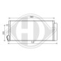 Condensatore Climatizzatore Fiat Doblo 10-15 (Cod. D-DCC1634)