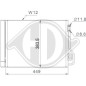 Condensatore Climatizzatore Mercedes Smart Coupe/Cabrio 07-14 (Cod. D-DCC1686)