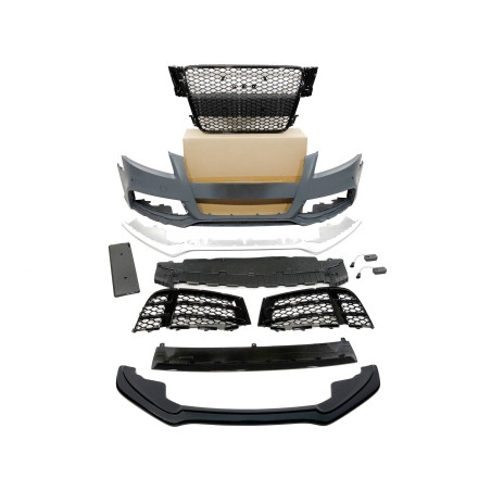 Paraurti Anteriore Audi A5 Coupe / Sportback 2007-2012 Look RS5 Spoiler Anteriore (Cod. E-TCA0101029