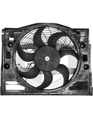 Ventola Condensatore climatizzatore BMW serie 3 (E46) Compact 01-05 (Cod. D-DCL1008)