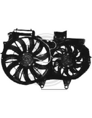 Ventola Raffreddamento motore Audi A4 Berl/Avant(8E) 00-04 (Cod. D-DCL1038)