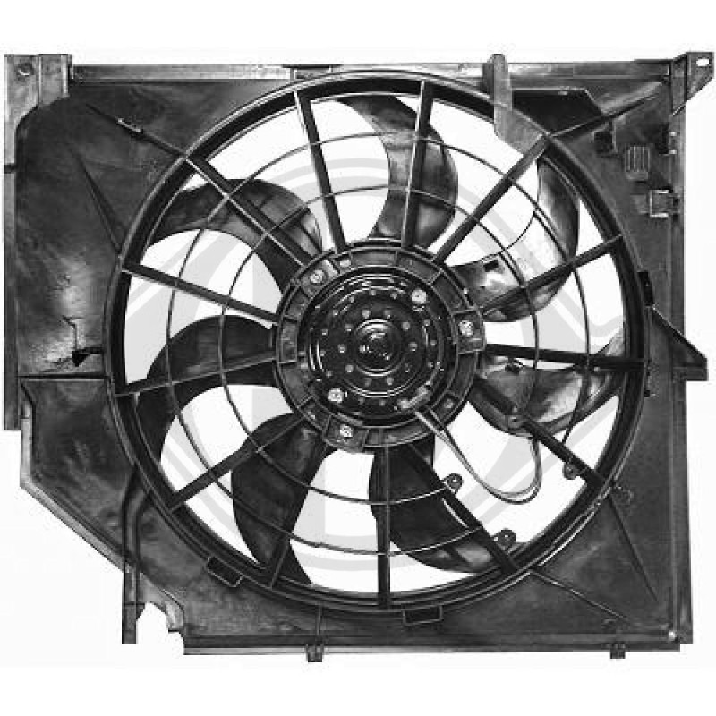 Ventola Raffreddamento motore BMW serie 3 (E46) Compact 01-05 (Cod. D-DCL1044)