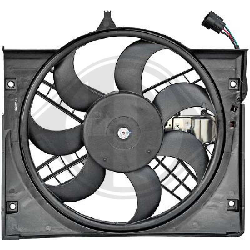 Ventola Raffreddamento motore BMW serie 3 (E46) Compact 01-05 (Cod. D-DCL1045)