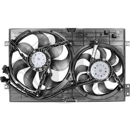 Ventola Raffreddamento motore Audi A3 00-03 (Cod. D-DCL1228)