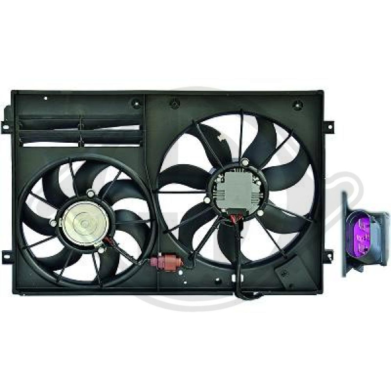 Ventola Raffreddamento motore Audi A3 03-05 (Cod. D-DCL1232)
