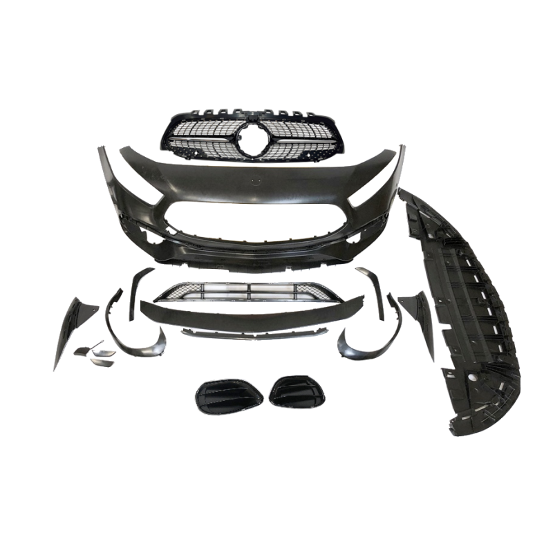 Paraurti Anteriore Mercedes W177 / V177 Look A45 S Diamond II (Cod. E-TCM02451182)
