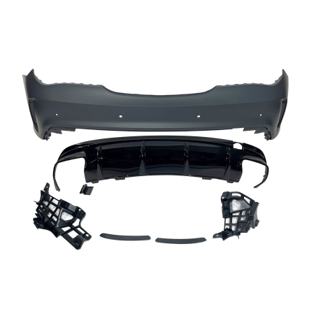  Paraurti Posteriore Mercedes W117 2013-2018 LCI 4P / SW Look AMG A45 (Cod. E-TCM0198)