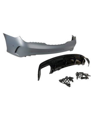  Paraurti Posteriore Mercedes W117 2013-2018 LCI 4P / SW Look AMG A45 (Cod. E-TCM0198)