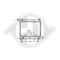 Radiatore Raffreddamento motore Mercedes 190E/D(W201) 82-93 (Cod. D-DCM2314)