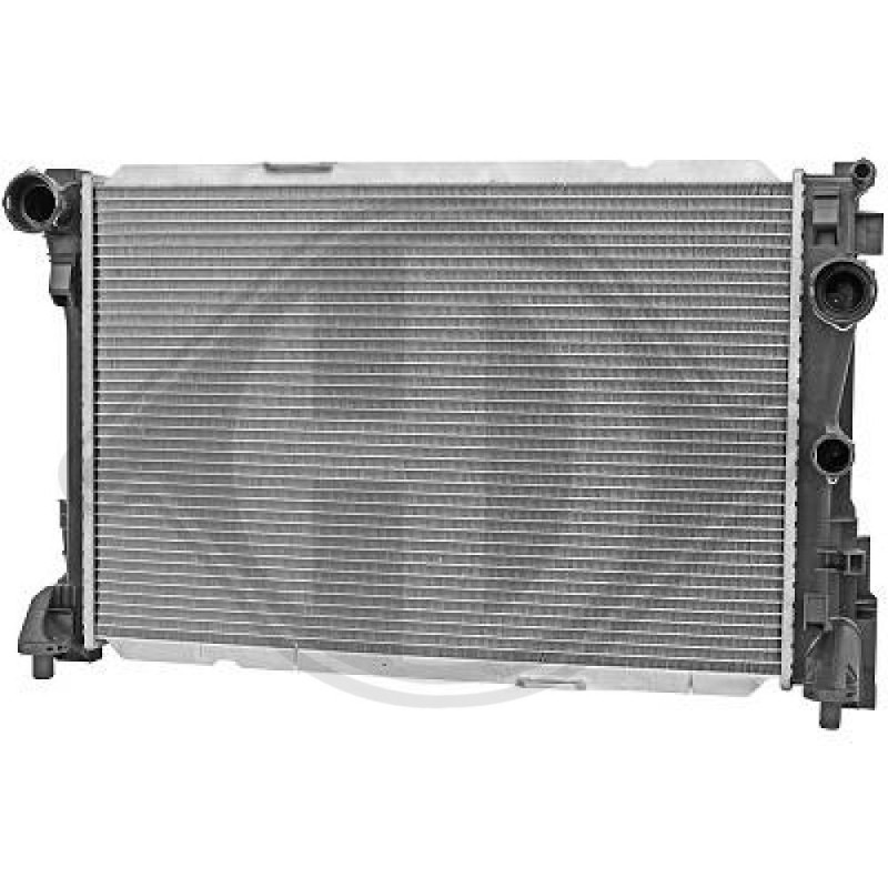 Radiatore Raffreddamento motore Mercedes classe C W204 07-11 (Cod. D-DCM2437)