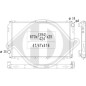 Radiatore Raffreddamento motore Subaru Impreza 93-01 (Cod. D-DCM3026)