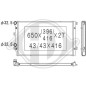 Radiatore Raffreddamento motore Audi A3 03-05 (Cod. D-DCM3441)
