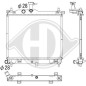 Radiatore Raffreddamento motore Hyundai I 10 08-11 (Cod. D-DCM3724)