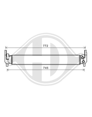 Radiatore Raffreddamento motore Audi A1 10-15 (Cod. D-DCM3827)