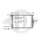 Radiatore Raffreddamento motore BMW serie 1 (E81/E87) 04-07 (Cod. D-DCM3869)