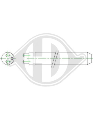Essiccatore Climatizzatore Alfa Romeo 159 05 -  (Cod. D-DCT1003)