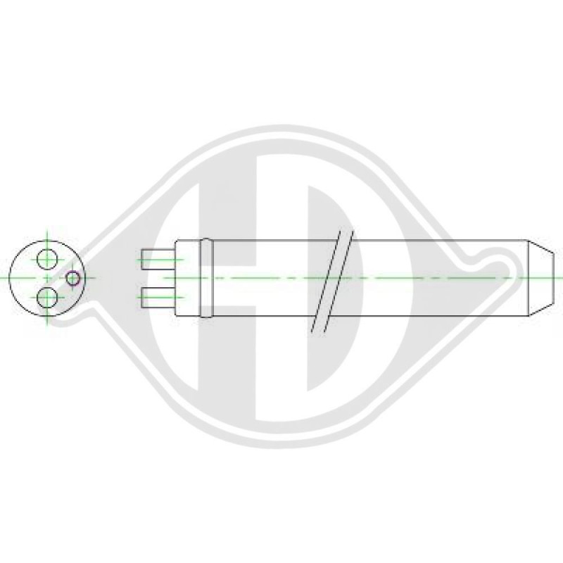 Essiccatore Climatizzatore Alfa Romeo 159 05 -  (Cod. D-DCT1003)