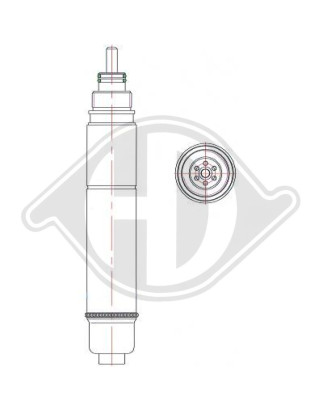 Essiccatore Climatizzatore BMW Mini (R50/52/53) 01-06 (Cod. D-DCT1031)