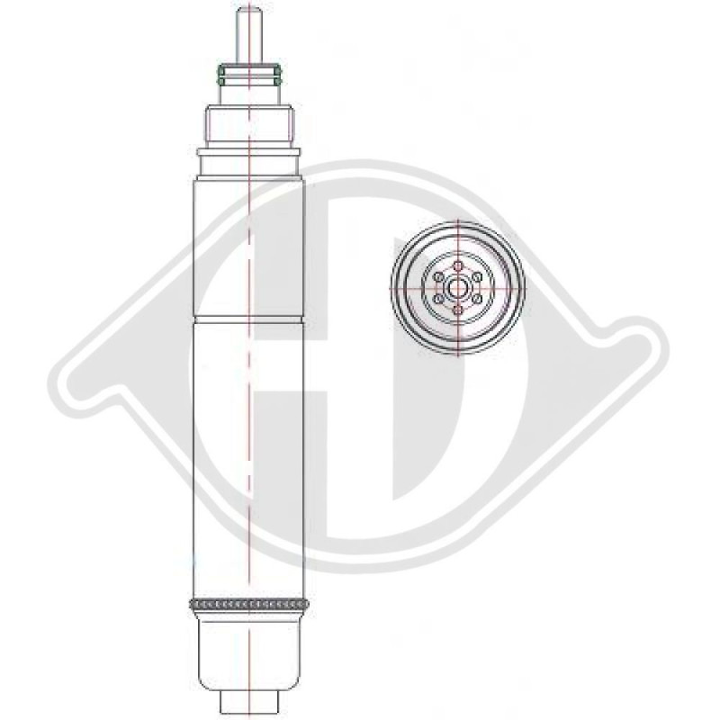 Essiccatore Climatizzatore BMW Mini (R50/52/53) 01-06 (Cod. D-DCT1031)