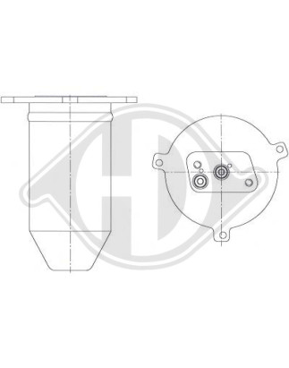 Essiccatore Climatizzatore BMW serie 5 (E39) 00-03 (Cod. D-DCT1034)