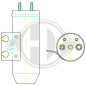 Essiccatore Climatizzatore Peugeot 206+Plus 09-13 (Cod. D-DCT1184)