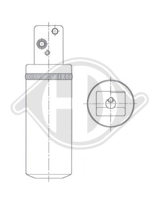 Essiccatore Climatizzatore Saab 9-5 97-10 (Cod. D-DCT1220)