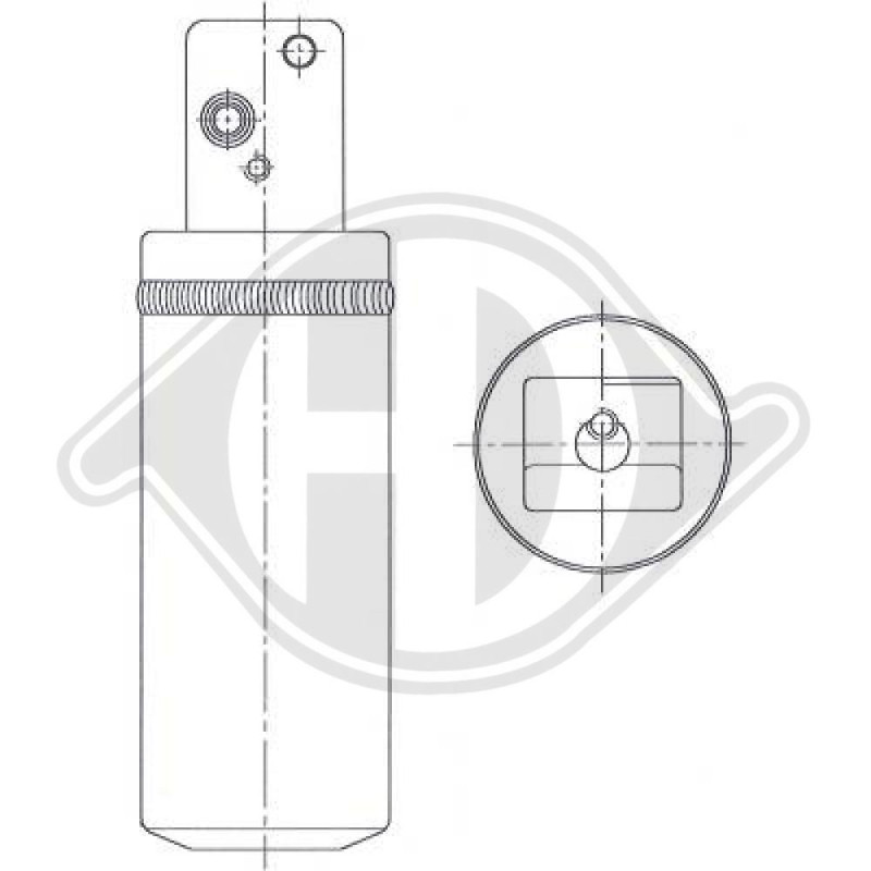 Essiccatore Climatizzatore Saab 9-5 97-10 (Cod. D-DCT1220)