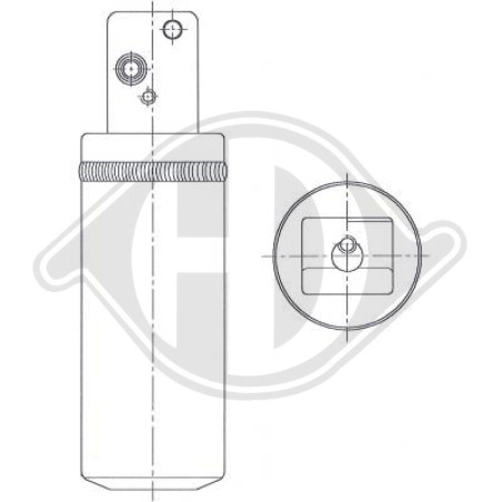 Essiccatore Climatizzatore Saab 9-5 97-10 (Cod. D-DCT1220)