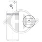 Essiccatore Climatizzatore Saab 9-5 97-10 (Cod. D-DCT1220)