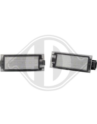 Luce targa Renault Clio III 05-09 (Cod. D-LID10400)