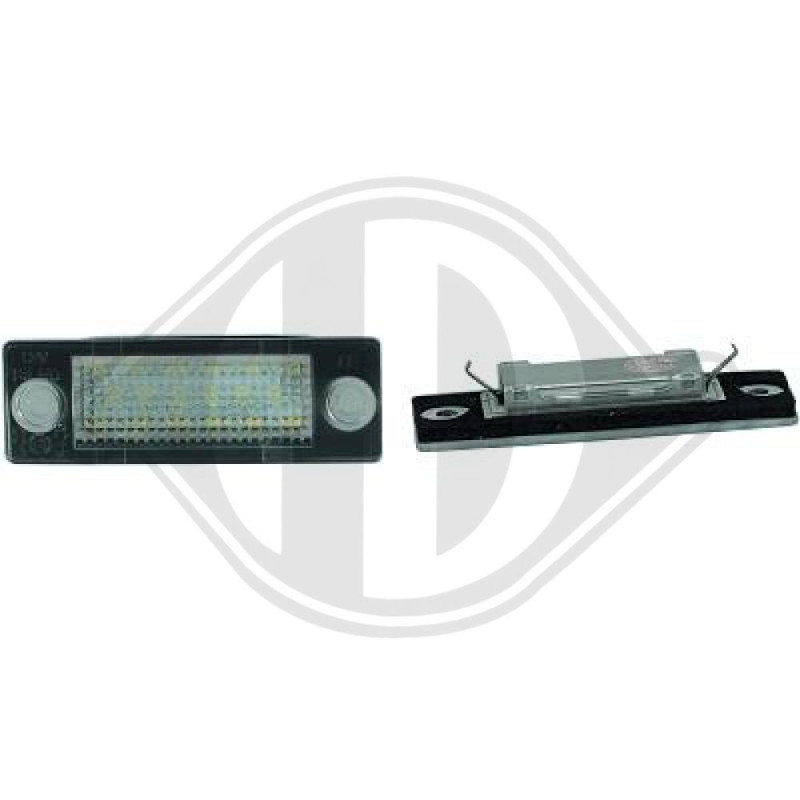 Luce targa Skoda Superb 02-08 (Cod. D-LID10404)