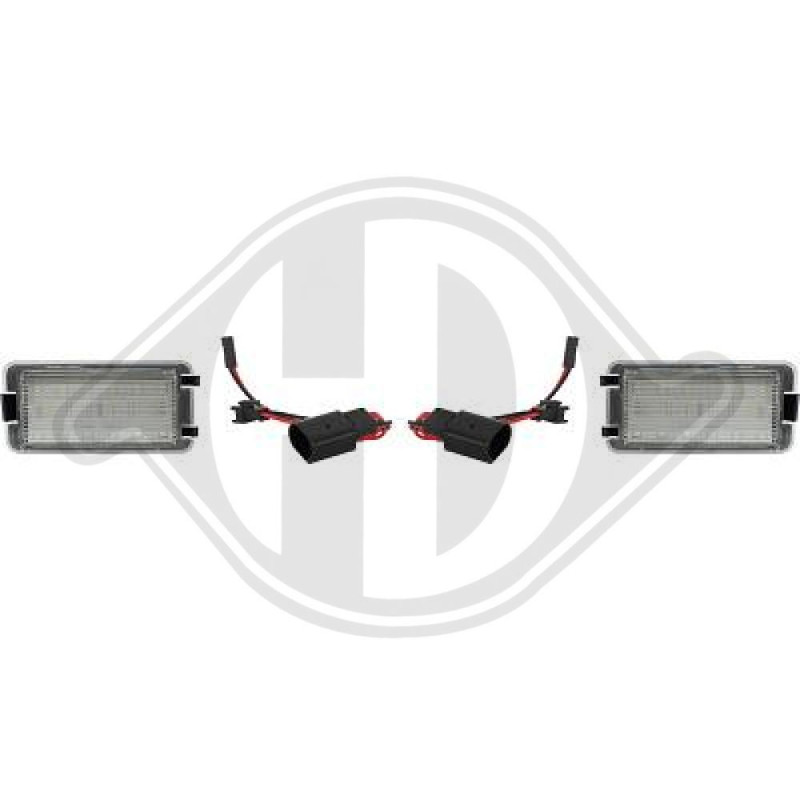 Luce targa Seat Arosa (Typ 6H) 97-00 (Cod. D-LID10406)