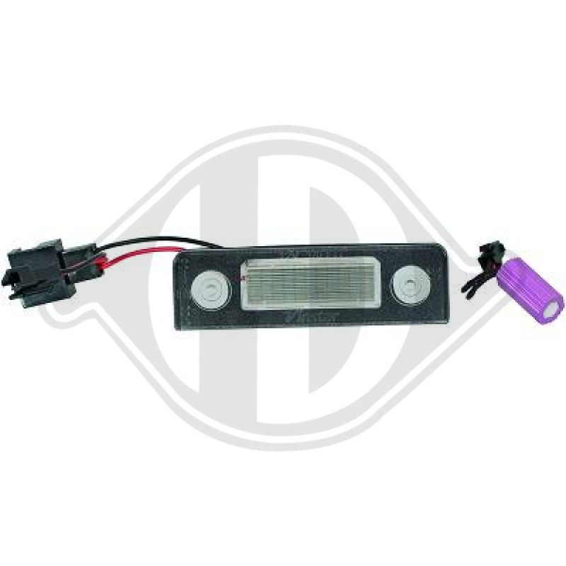 Luce targa Skoda Octavia Berlina/Station wagon 08-13 (Cod. D-LID10407)