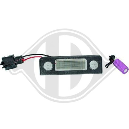 Luce targa Skoda Octavia Berlina/Station wagon 08-13 (Cod. D-LID10407)