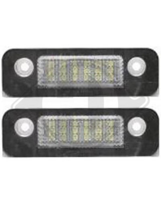 Luce targa Ford Fiesta 02-08 (Cod. D-LID10412)