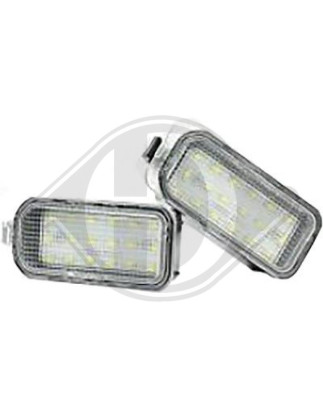 Luce targa Ford Fiesta 08-17 (Cod. D-LID10413)