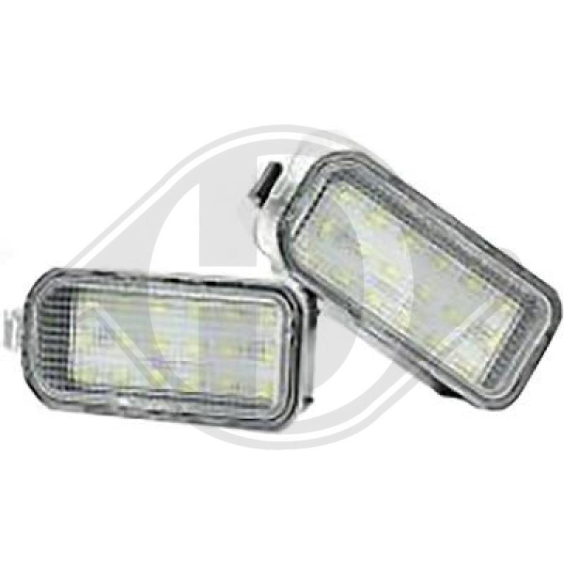 Luce targa Ford Fiesta 08-17 (Cod. D-LID10413)